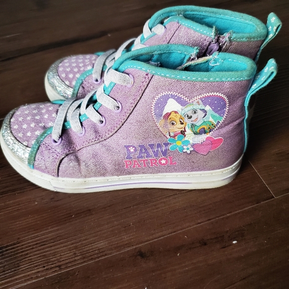 paw patrol shoes size 13